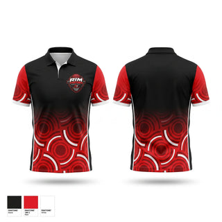 Short Sleeve Performance Polo, Rim Theory Basketball, Men's Basketball, Teamtime, Team time, sublimation, custom sports apparel, team uniforms, spirit wear, spiritwear, sports uniforms, custom shirts, team store, custom team store, fundraiser sports, apparel fundraiser