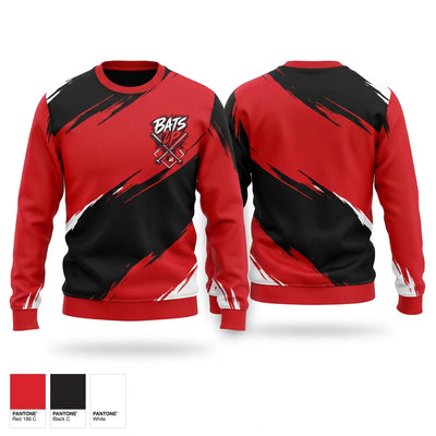BATS UP Crew Neck Sweatshirt - 1