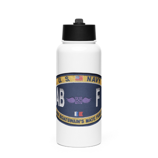 V-4 Division 66331913 Stainless Steel Water Bottle with a Straw Lid