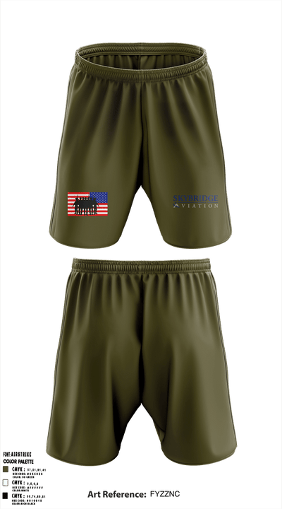 SkyBridge Aviation 74351240 Athletic Shorts With Pockets - 2