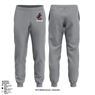 Joggers, Jefferson County High School Wrestling, Wrestling, Teamtime, Team time, sublimation, custom sports apparel, team uniforms, spirit wear, spiritwear, sports uniforms, custom shirts, team store, custom team store, fundraiser sports, apparel fundraiser