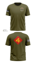 14th Marine regiment 4th Marine corps division 57481844 Short Sleeve Performance Shirt - 102