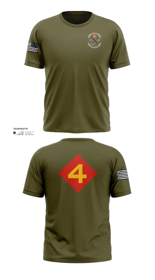 Old School Cotton Feel Shirt, 14th Marine regiment 4th Marine corps division, , Teamtime, Team time, sublimation, custom sports apparel, team uniforms, spirit wear, spiritwear, sports uniforms, custom shirts, team store, custom team store, fundraiser sports, apparel fundraiser