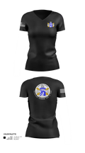 XVIII Airborne Corps G34 FIRES 87629681 Women's Short Sleeve V-neck Shirt - 20