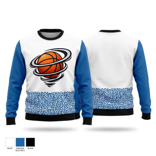 Crew Neck Sweatshirt, Blender Ballers, Men's Basketball, Teamtime, Team time, sublimation, custom sports apparel, team uniforms, spirit wear, spiritwear, sports uniforms, custom shirts, team store, custom team store, fundraiser sports, apparel fundraiser