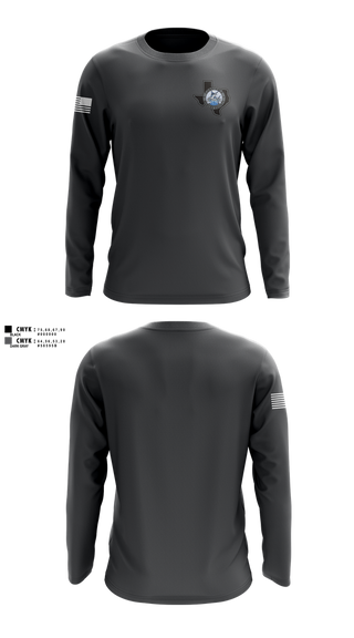 Long Sleeve Performance Shirt, Nueces County Constable PCT4, , Teamtime, Team time, sublimation, custom sports apparel, team uniforms, spirit wear, spiritwear, sports uniforms, custom shirts, team store, custom team store, fundraiser sports, apparel fundraiser