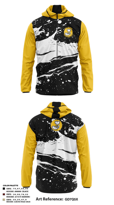 Mae Jemison Track and Field 20824124 Windbreaker - 2
