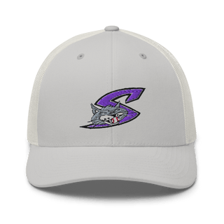 Falcon Middle School Basketball 65038956 Retro Trucker Hat | Yupoong 6606