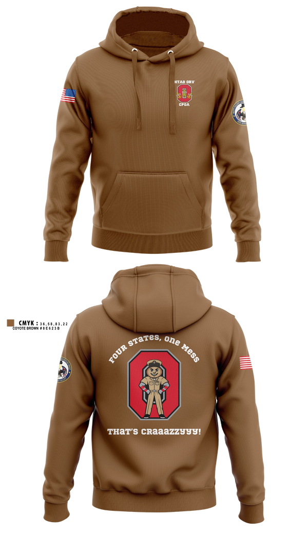 Hoodie, NTAG ORV CHIEFS MESS, Navy, Teamtime, Team time, sublimation, custom sports apparel, team uniforms, spirit wear, spiritwear, sports uniforms, custom shirts, team store, custom team store, fundraiser sports, apparel fundraiser