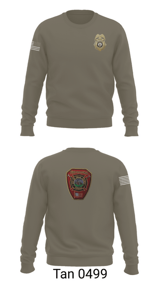 Crew Neck Sweatshirt, Falls Church Fire Marshal, Fire Department, Teamtime, Team time, sublimation, custom sports apparel, team uniforms, spirit wear, spiritwear, sports uniforms, custom shirts, team store, custom team store, fundraiser sports, apparel fundraiser
