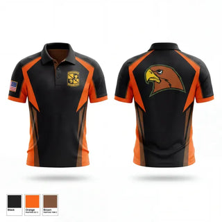 Short Sleeve Performance Polo, BGSU Fighting Falcon Battalion, Army, Teamtime, Team time, sublimation, custom sports apparel, team uniforms, spirit wear, spiritwear, sports uniforms, custom shirts, team store, custom team store, fundraiser sports, apparel fundraiser