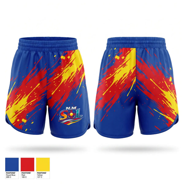 Womens Shorts, NM Sols, Softball, Teamtime, Team time, sublimation, custom sports apparel, team uniforms, spirit wear, spiritwear, sports uniforms, custom shirts, team store, custom team store, fundraiser sports, apparel fundraiser