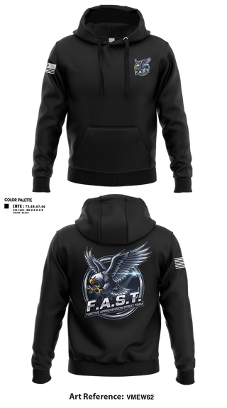 Hoodie, Fugitive apprehension street team, Police, Teamtime, Team time, sublimation, custom sports apparel, team uniforms, spirit wear, spiritwear, sports uniforms, custom shirts, team store, custom team store, fundraiser sports, apparel fundraiser