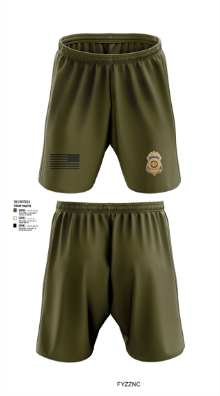 Athletic Shorts With Pockets, GDC K9, Police, Teamtime, Team time, sublimation, custom sports apparel, team uniforms, spirit wear, spiritwear, sports uniforms, custom shirts, team store, custom team store, fundraiser sports, apparel fundraiser