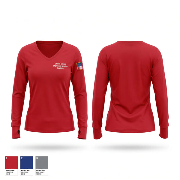 United States Merchant Marine Academy Old School Cotton Feel Shirt - 1