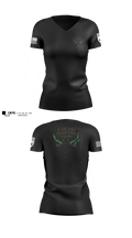 E. Co 1/25 Women's Short Sleeve V-neck Shirt - 7