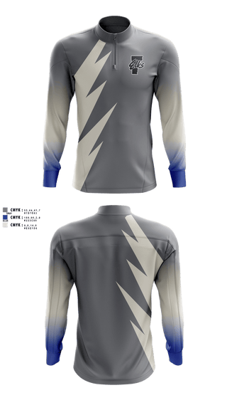 Quarter Zip Jacket, Vermont Elks Association, , Teamtime, Team time, sublimation, custom sports apparel, team uniforms, spirit wear, spiritwear, sports uniforms, custom shirts, team store, custom team store, fundraiser sports, apparel fundraiser