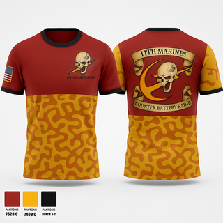 Short Sleeve Performance Shirt, 11th Marines CBR, , Teamtime, Team time, sublimation, custom sports apparel, team uniforms, spirit wear, spiritwear, sports uniforms, custom shirts, team store, custom team store, fundraiser sports, apparel fundraiser