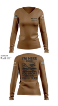 1/204th ADA 3113365 Women's Long Sleeve V-neck Shirt - 26