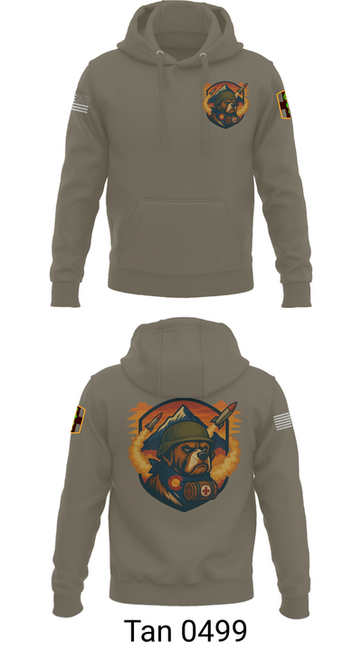10th Field Hospital (FWD) 73609367 Hoodie - 78