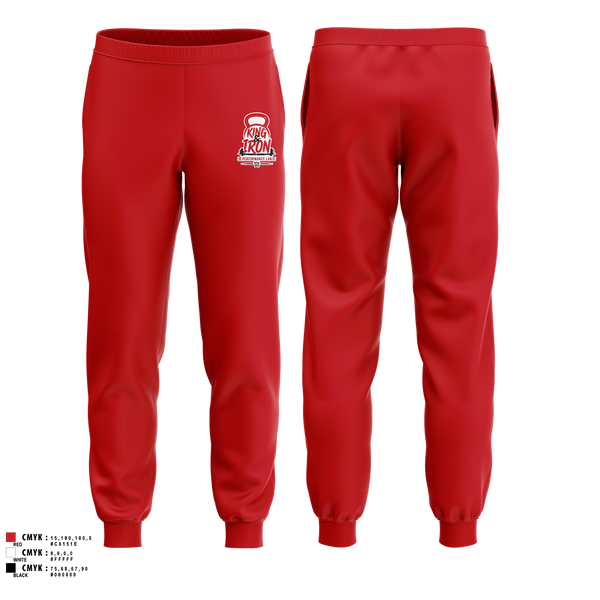 Joggers, King & Iron, , Teamtime, Team time, sublimation, custom sports apparel, team uniforms, spirit wear, spiritwear, sports uniforms, custom shirts, team store, custom team store, fundraiser sports, apparel fundraiser