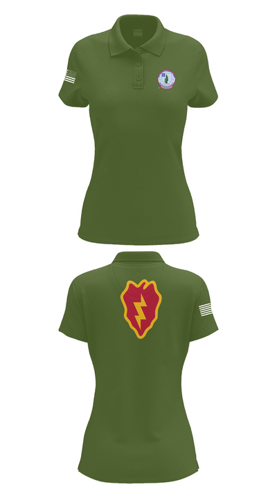 2-35 Infantry Batallion 77036654 Women's Short Sleeve Performance Polo  - 55