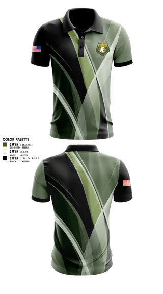 Short Sleeve Performance Polo, PM C2 Transport, Army, Teamtime, Team time, sublimation, custom sports apparel, team uniforms, spirit wear, spiritwear, sports uniforms, custom shirts, team store, custom team store, fundraiser sports, apparel fundraiser