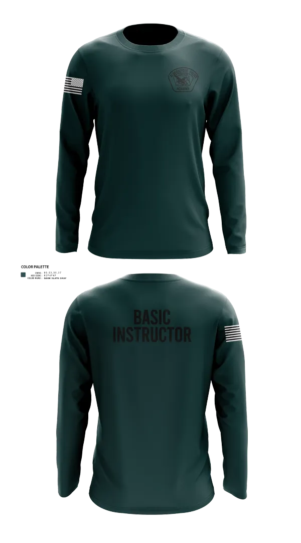 Long Sleeve Performance Shirt, Academy-Basic Unit, Police, Teamtime, Team time, sublimation, custom sports apparel, team uniforms, spirit wear, spiritwear, sports uniforms, custom shirts, team store, custom team store, fundraiser sports, apparel fundraiser