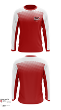 Sublette Middle School Cheer Long Sleeve Performance Shirt 1