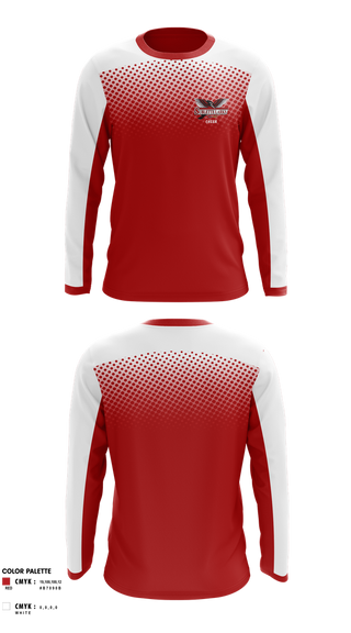 Long Sleeve Performance Shirt, Sublette Middle School Cheer, Cheer, Teamtime, Team time, sublimation, custom sports apparel, team uniforms, spirit wear, spiritwear, sports uniforms, custom shirts, team store, custom team store, fundraiser sports, apparel fundraiser