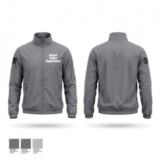 Windbreaker, Hobart Police Department, Police, Teamtime, Team time, sublimation, custom sports apparel, team uniforms, spirit wear, spiritwear, sports uniforms, custom shirts, team store, custom team store, fundraiser sports, apparel fundraiser