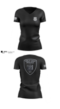 TUXEDO PD 96316402 Women's Short Sleeve V-neck Shirt - 101