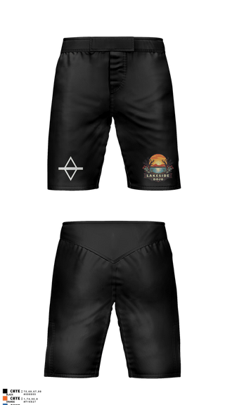 Fight Shorts, Lakeside Dojo, , Teamtime, Team time, sublimation, custom sports apparel, team uniforms, spirit wear, spiritwear, sports uniforms, custom shirts, team store, custom team store, fundraiser sports, apparel fundraiser