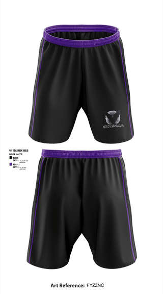 Athletic Shorts With Pockets, Nocturnalz, Spirit Store, Teamtime, Team time, sublimation, custom sports apparel, team uniforms, spirit wear, spiritwear, sports uniforms, custom shirts, team store, custom team store, fundraiser sports, apparel fundraiser