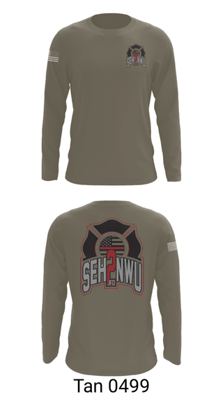 Long Sleeve Performance Shirt, SEHNWU, Fire Department, Teamtime, Team time, sublimation, custom sports apparel, team uniforms, spirit wear, spiritwear, sports uniforms, custom shirts, team store, custom team store, fundraiser sports, apparel fundraiser