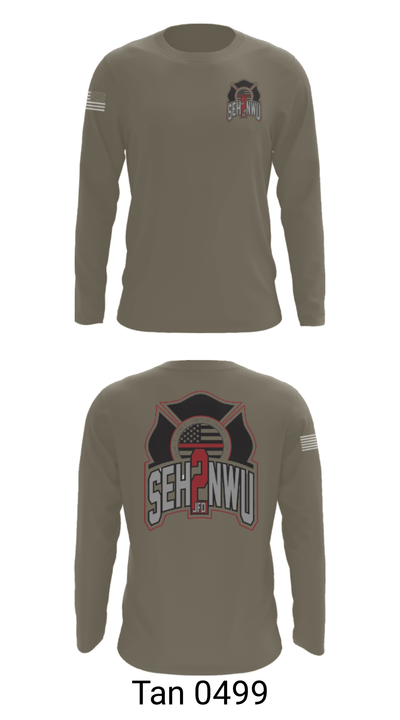 SEHNWU 1641965 Long Sleeve Performance Shirt - 66