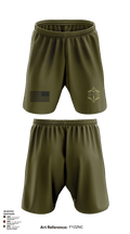 1st Batallion 4th Marines 58701376 Athletic Shorts With Pockets - 1