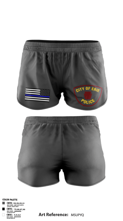 Erie police department 42261710 Ranger Panties - 2