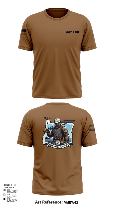 442 EUD 43184922 Short Sleeve Performance Shirt - 171 (1)