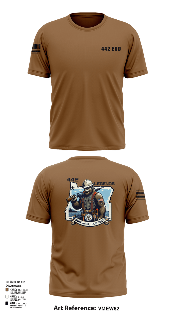 Short Sleeve Performance Shirt, 442 EUD, National Guard, Teamtime, Team time, sublimation, custom sports apparel, team uniforms, spirit wear, spiritwear, sports uniforms, custom shirts, team store, custom team store, fundraiser sports, apparel fundraiser