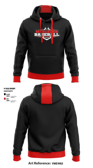 Hoodie, Mercedes Baseball Academy, Baseball, Teamtime, Team time, sublimation, custom sports apparel, team uniforms, spirit wear, spiritwear, sports uniforms, custom shirts, team store, custom team store, fundraiser sports, apparel fundraiser