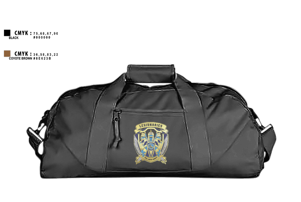 Duffle Bag, HHC, 66th MIB-T, , Teamtime, Team time, sublimation, custom sports apparel, team uniforms, spirit wear, spiritwear, sports uniforms, custom shirts, team store, custom team store, fundraiser sports, apparel fundraiser
