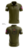Alpha Company 1-138th Infantry Regiment 86891833 Short Sleeve Performance Polo - 201