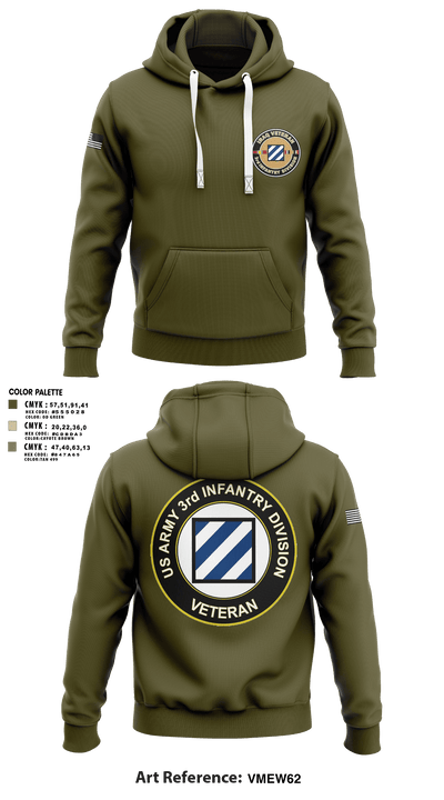 1st Armored Brigade Combat Team 63328953 Hoodie - 1