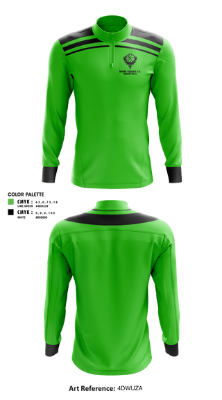 Quarter Zip Jacket, Rising Phoenix S.A., Men's Basketball, Teamtime, Team time, sublimation, custom sports apparel, team uniforms, spirit wear, spiritwear, sports uniforms, custom shirts, team store, custom team store, fundraiser sports, apparel fundraiser