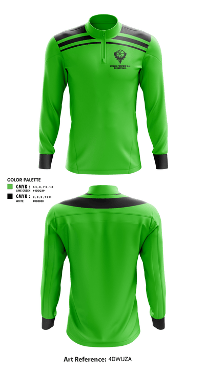 Rising Phoenix S.A. 7328004 Quarter Zip Jacket - 2