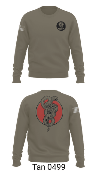 Crew Neck Sweatshirt, Red WarriorsCobras, Army, Teamtime, Team time, sublimation, custom sports apparel, team uniforms, spirit wear, spiritwear, sports uniforms, custom shirts, team store, custom team store, fundraiser sports, apparel fundraiser