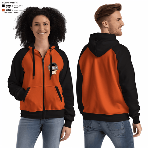 Zip Hoodie, Pivot Elite Hoops, Women's Basketball, Teamtime, Team time, sublimation, custom sports apparel, team uniforms, spirit wear, spiritwear, sports uniforms, custom shirts, team store, custom team store, fundraiser sports, apparel fundraiser