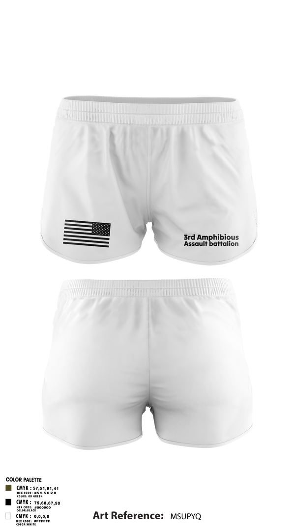 Ranger Panties, 3rd Amphibious Assault battalion, Marines, Teamtime, Team time, sublimation, custom sports apparel, team uniforms, spirit wear, spiritwear, sports uniforms, custom shirts, team store, custom team store, fundraiser sports, apparel fundraiser