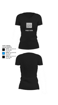 Poco Pato 71914632 Women's Short Sleeve V-neck Shirt - 11